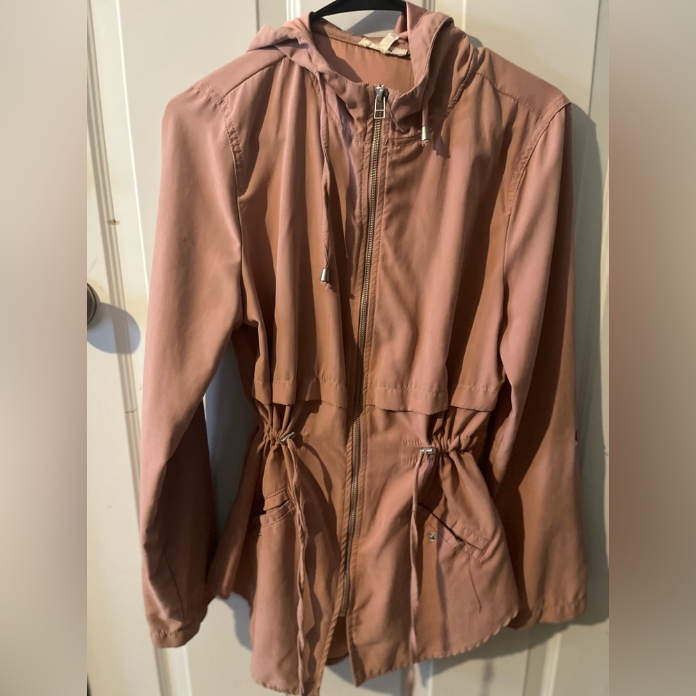 Maurices jacket- light- pink- size small